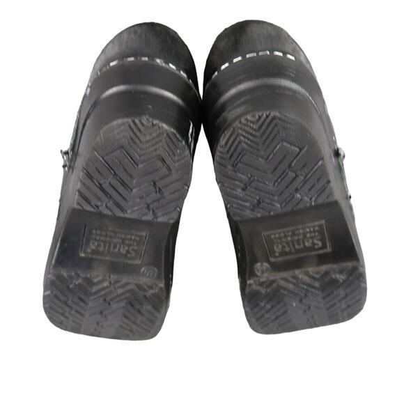 Sanita Shoes Womens 40 Clogs Comfort Slip On Danish Patent Leather Work Classic - Picture 13 of 16